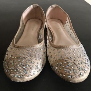 Size 8.5 David’s Bridal sequined flats